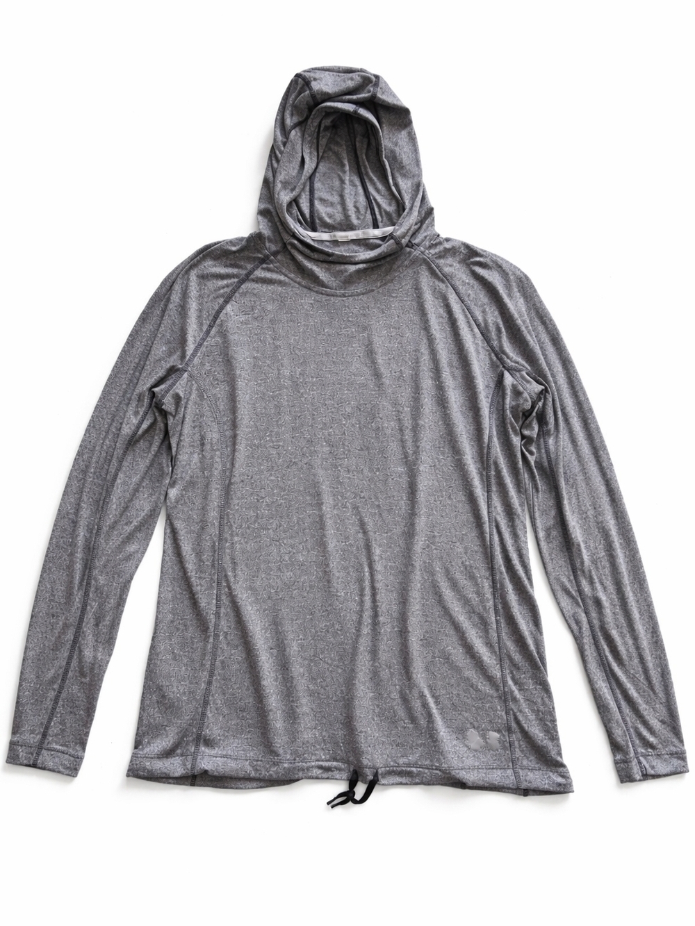 Lightweight Gray Hooded Long Sleeve Top Under Amour